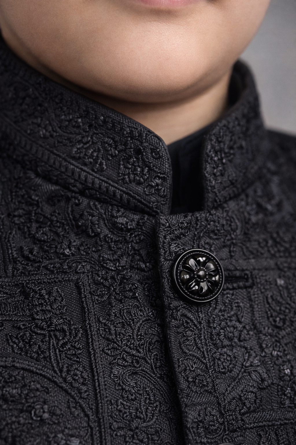 Prince Coat black design