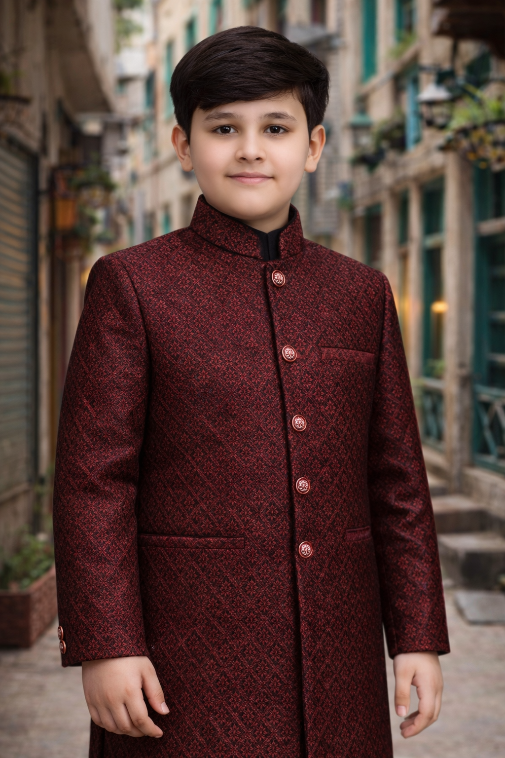 Prince Coat Maroon