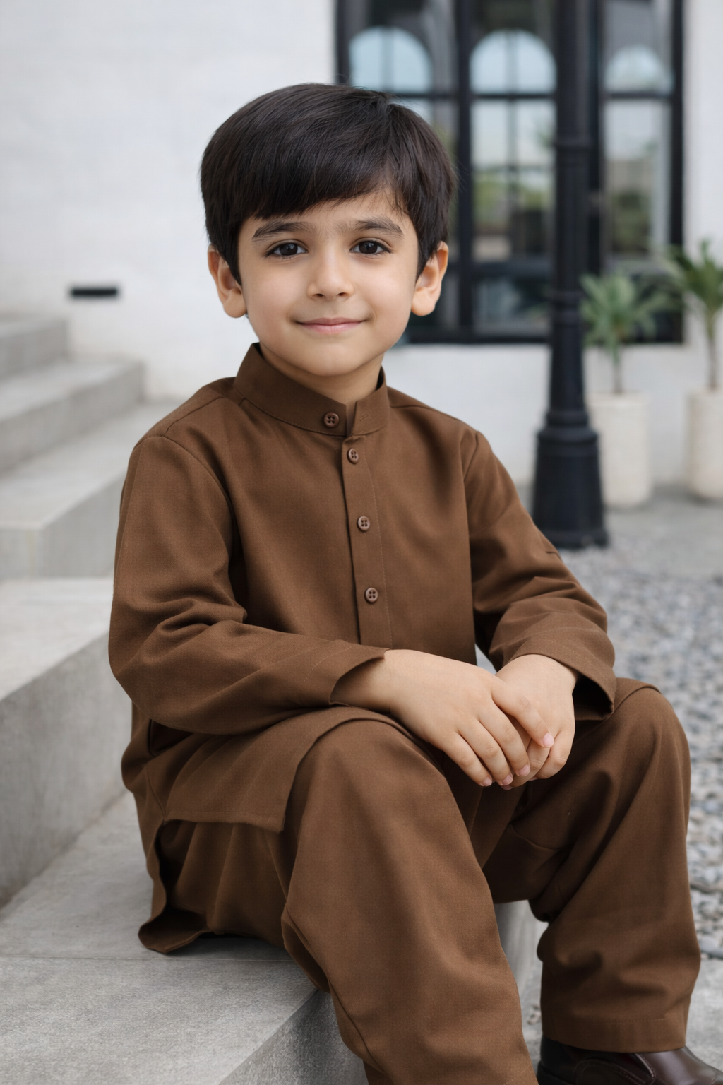 Light Brown Kurta Trouser MK 13