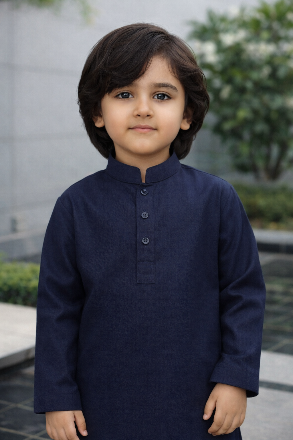 Navy Blue Kurta Trouser MK 11