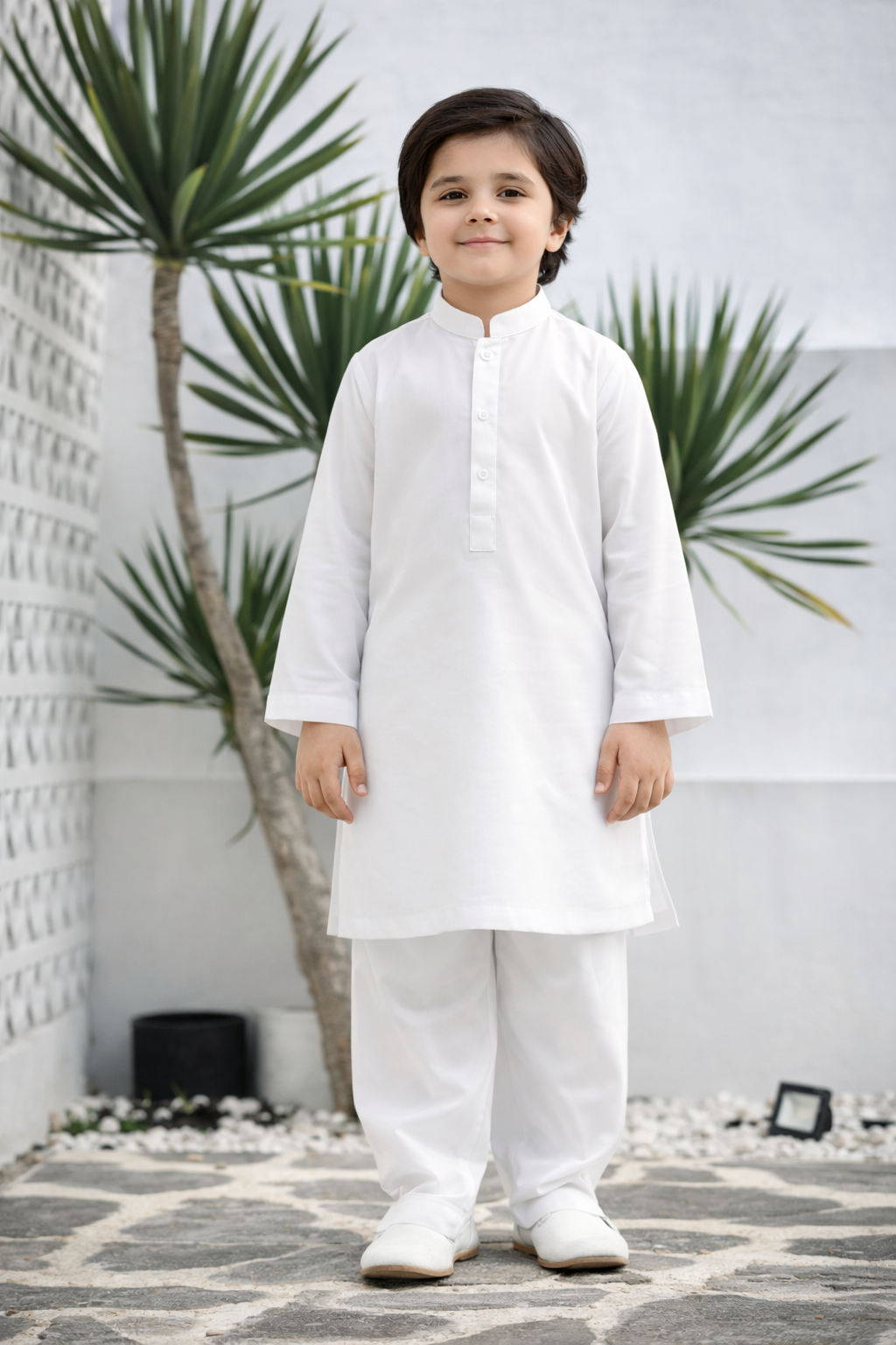 White Kurta Trouser MK 10