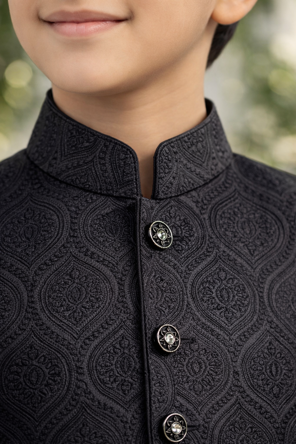 Black Sherwani MS 04