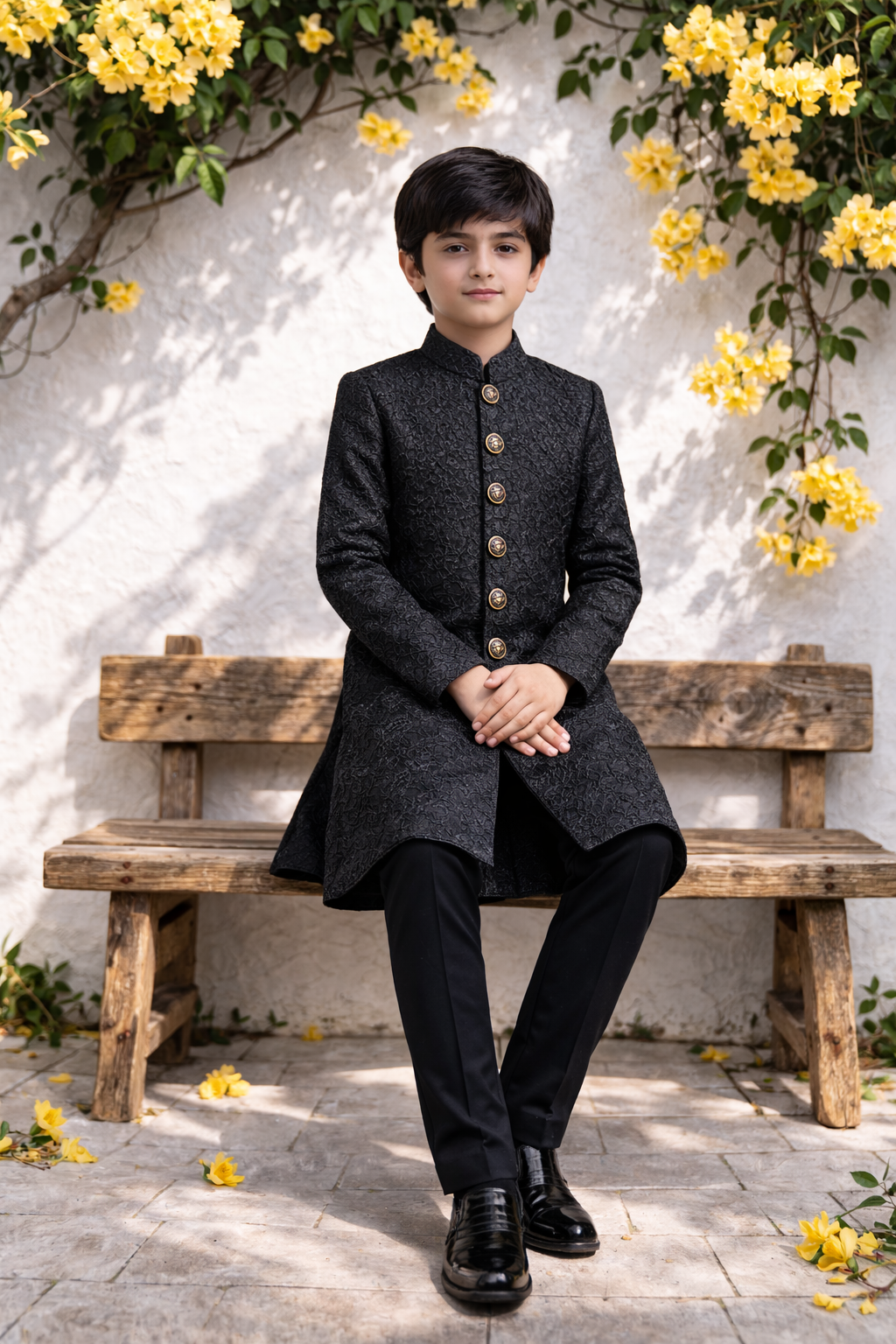 Black Sherwani 02