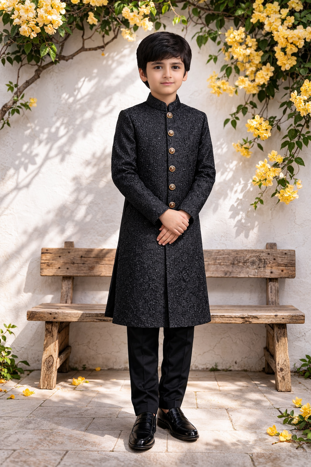 Black Sherwani 02