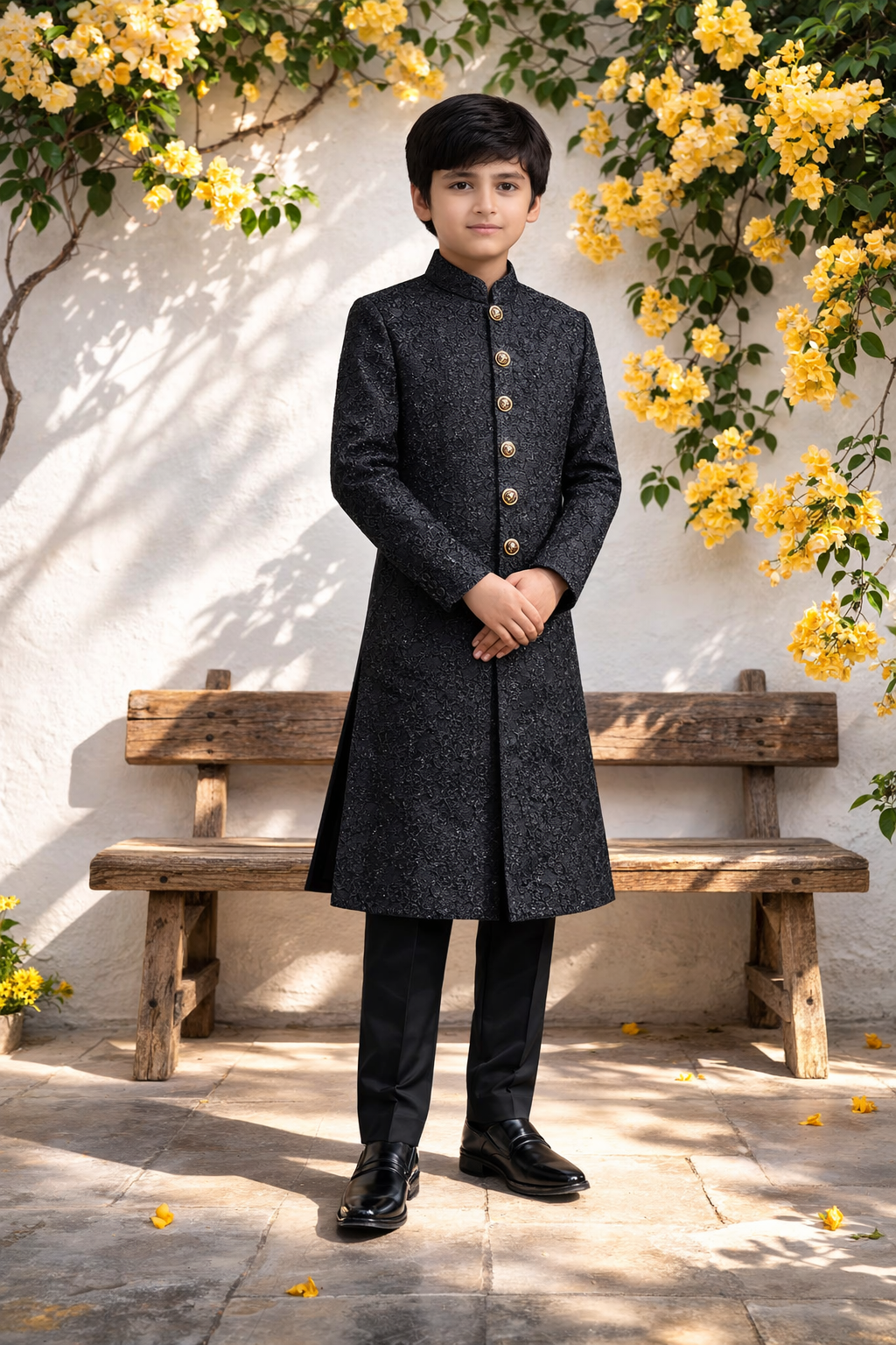 Black Sherwani 02