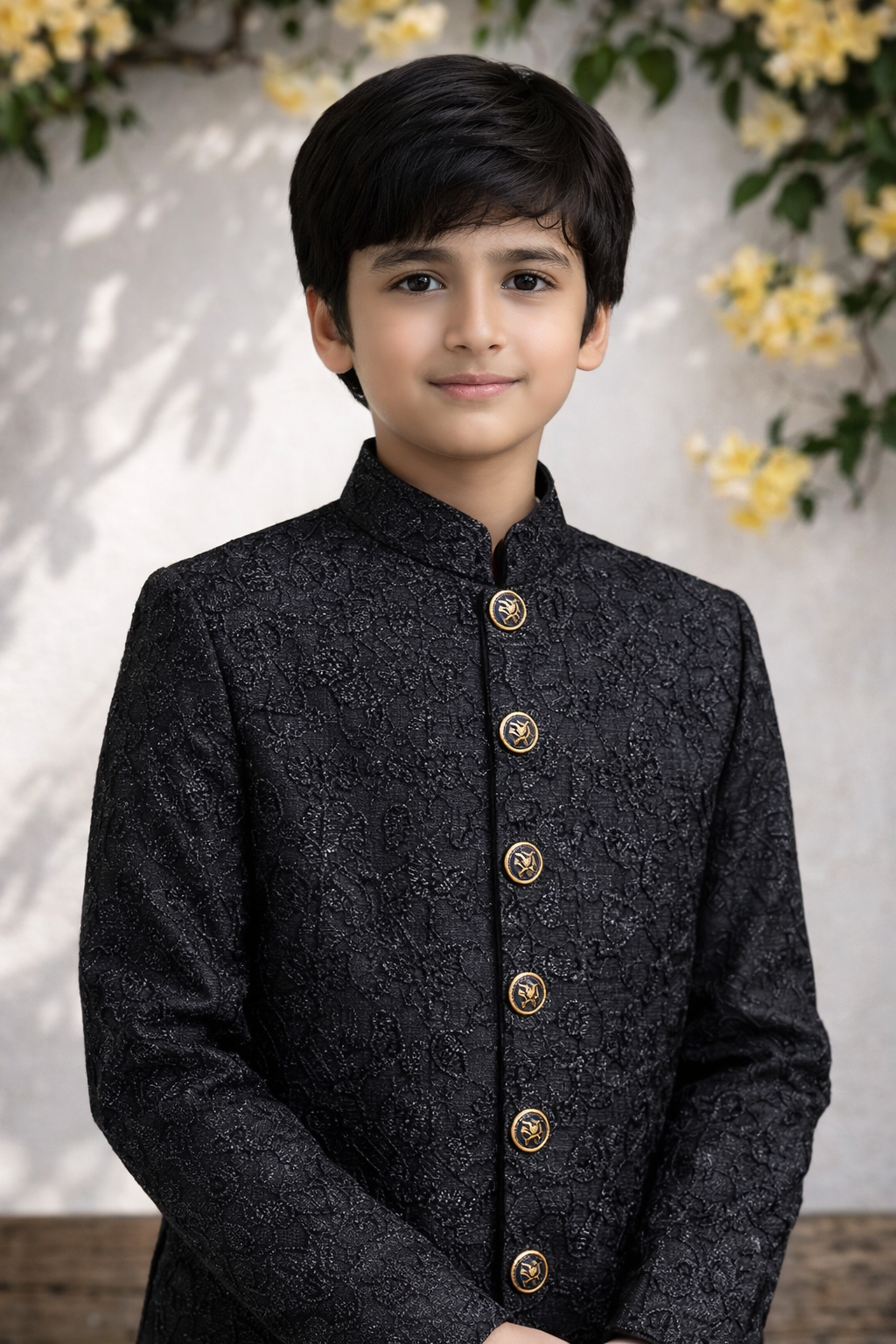 Black Sherwani 02