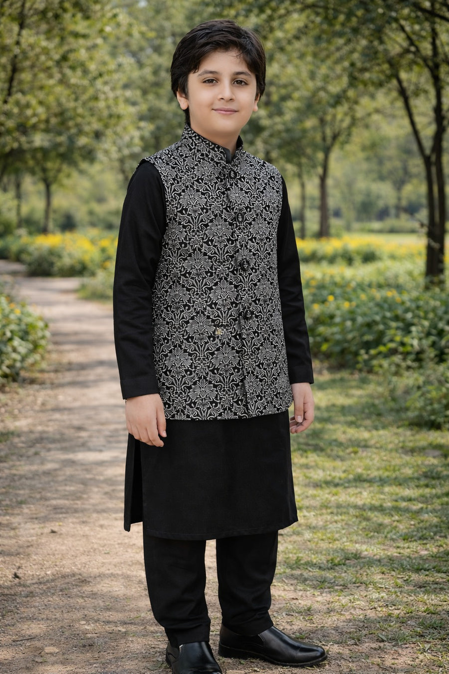 Blackish Gray Only Waistcoat MW 02